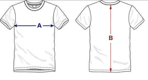 t-shirt sizes